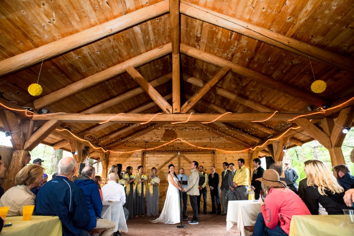 Livingston Wedding Photographer Yellowstone River wedding ceremony